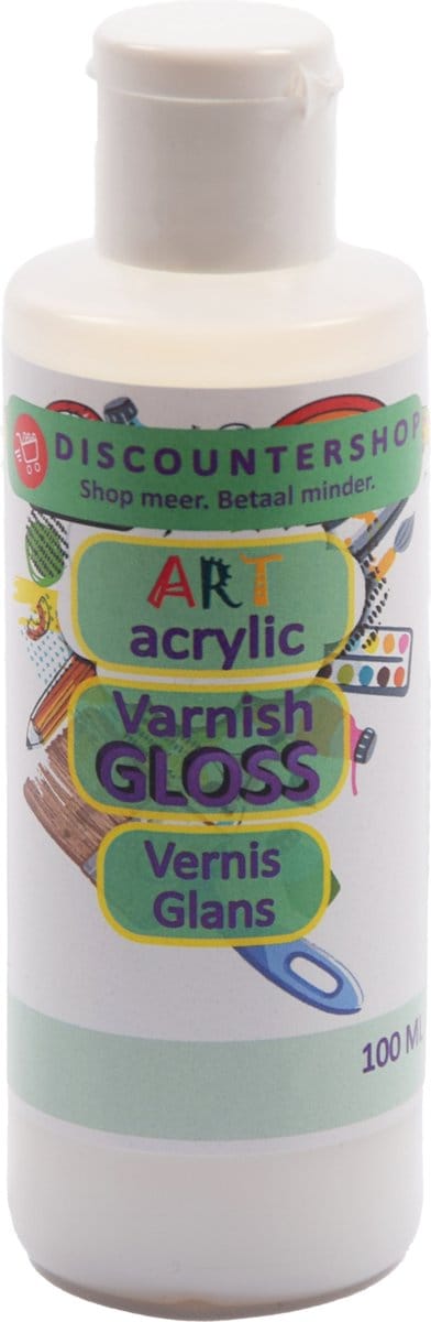Vernissen voor een Stralende Afwerking: Bescherm en Verfraai je Kunstwerken met Transparante Coatings, Geschikt voor Binnen- en Buitengebruik