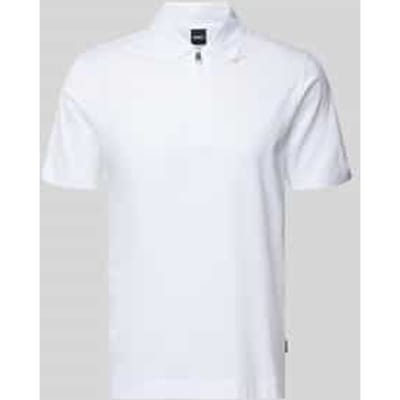 regular fit poloshirt van mix van katoen en lyocell model 'H-PARAS 50'