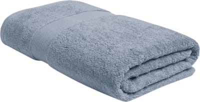 Yumeko badlaken terry faded blauw 100x150 - 1 st - Hotelkwaliteit - Bio, eco & fairtrade