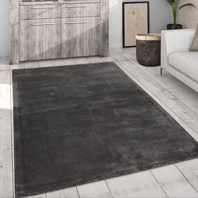 Paco Home Vloerkleed Woonkamer Vintage Laagpolig Handgeweven Modern Patroon Eenkleurig 80x150 cm