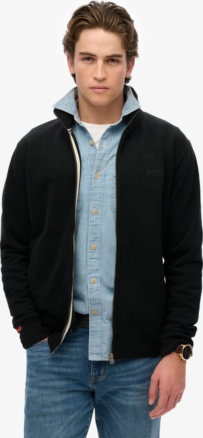 Superdry ESSENTIAL LOGO TRACK TOP Heren Vest