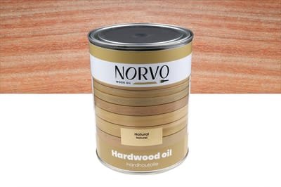 Wovar Norvo | Hardhoutolie Naturel | 1 liter | Per Stuk