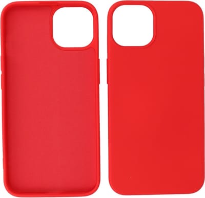 iPhone 14 Plus Hoesje - 2.0mm Dikke Fashion Telefoonhoesje Backcover - Rood