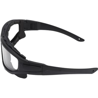 Anti-condensbril Dubbellaagse lens Krasbestendig Schokbestendig UV-bestendig Oogbescherming Afneembaar black