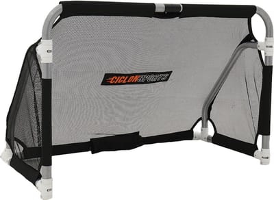 Voetbaldoel aluminium 120 x 80 cm - Inklapbaar voetbaldoel met stevige draagtas - Voetbaldoel kinderen - Ciclón Sports
