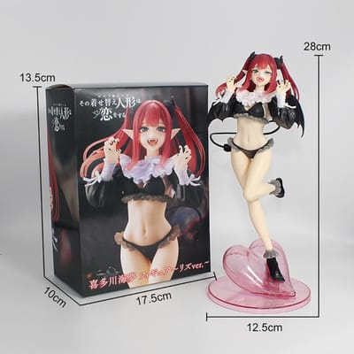 Mijn Dress Up Darling Kitagawa Marin Anime Figuur PVC Collectie Schooluniform Liz Duivel Stijl Desktop Ornamenten Model Speelgoed Cadeaus