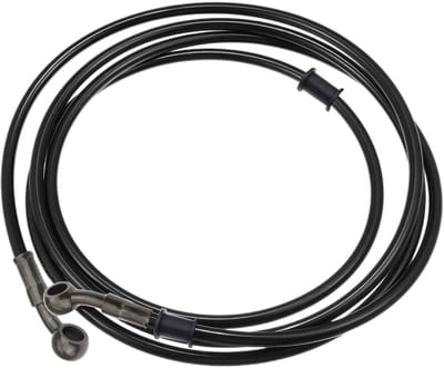 Dailygoods- Remolie Slang 200cm - Versterkte Hydraulische Remleiding - Roestvrij Staal - PVC Beschermlaag - Geschikt voor Motoren - Verbeterde Remprestaties