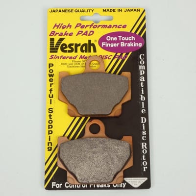 Plaquette de frein Vesrah pour Moto Yamaha 350 RD LC YPVS 31K/1WX/1WW 1982 à 1984 AVG / AVD Neuf
