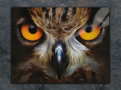 TMK ArtDeko - Snijplank van Glas - 30x22 cm - Veelkleurig - UV-Print