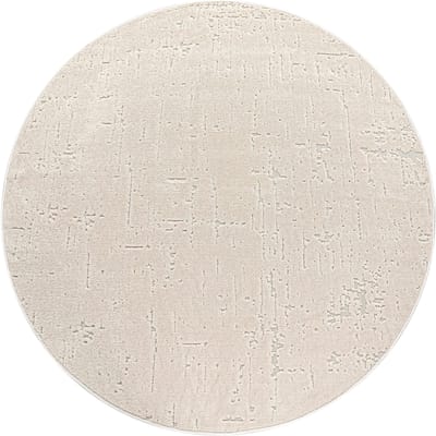 Binnen- en buitenkleed Cotara crème 160 cm rond