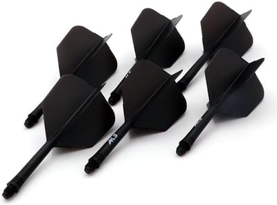 Dartpijlen Assortiment: Set van 6 Geïntegreerde Shafts en Flights