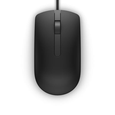 DELL MS116 muis Ambidextrous USB Type-A Optisch 1000 DPI