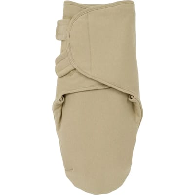 Meyco Baby Uni swaddlemeyco inbakerdoek gevoerd - sand - 0-3 maanden - 2.0 TOG