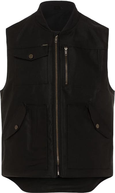 ROKKER Ranger Vest II Zwart Motorvest - Jas