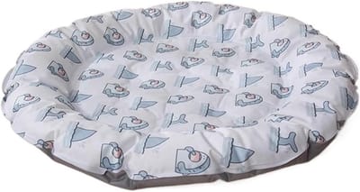 Koelmat voor Kattenvoorziening en Honden - Zomerkoelnest voor Huisdieren - Koelend Slaapgereedschap voor Dieren tot 20 kg - Wit - Geschikt voor Binnengebruik - Verfrissend en Comfortabel