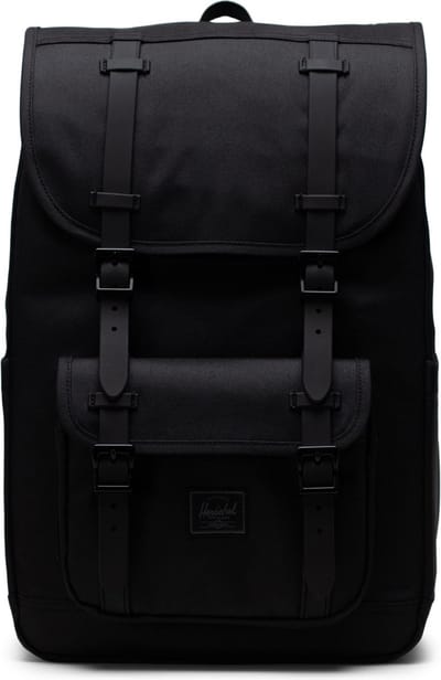 Herschel Little America Mid Volume Laptoprugzak - 15 inch - 21L - Zwart