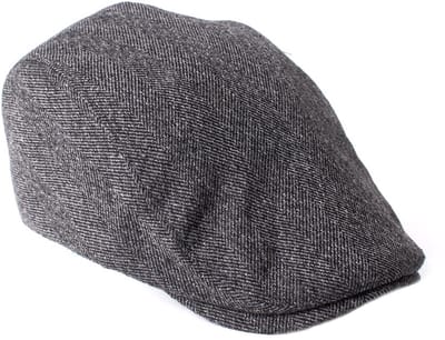 Tresanti DERREN Herringbone flatcap Anthracite (TRHTIE131 - 202)