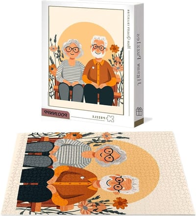 Houten Puzzel - Legpuzzel Volwassenen - Ontspannende Hobby - Genummerde Rug - 4000 Stukjes - Bloemenprint