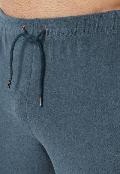 Schiesser – Casual Nightwear – Pyjama - Badstof – 181926 – Jeans Blue – Maat XL