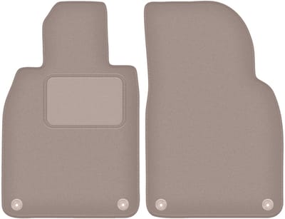 Beige velours vloermatten voor: Porsche Cayman 982 roadster (2016-)
