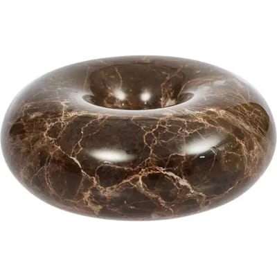 Marmeren kaarsenhouder van natuursteen OYOY Living Design