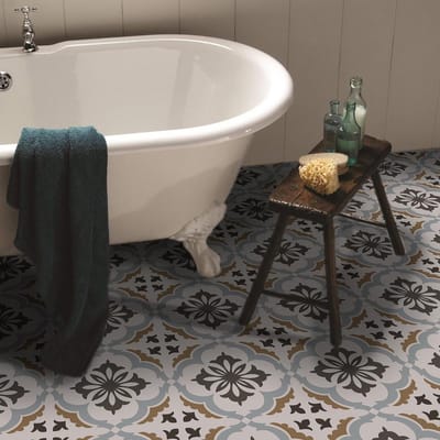 Zelfklevende vloertegels - Vinyl vloer - Keuken en badkamer - Waterdicht en slijtvast - 12 stuks - Geelwit