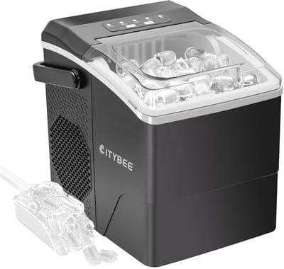Mini IJsblokjesmachine - Produceert Perfecte IJsblokjes in 6 Minuten - Voor Thuis, Kantoor en Feesten - Stil en Draagbaar - 2 Maten