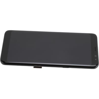 Assemblage d'écran avec kit d'outils de réparation d'empreintes digitales Écran LED tactile anti-rayures pour Galaxy gray