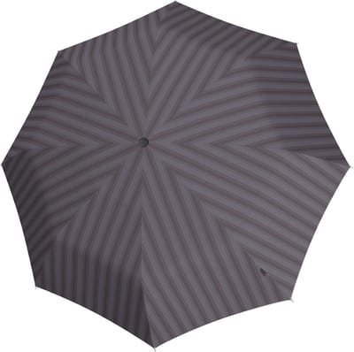 Knirps Paraplu T.205 Duomatic Twoline Up Ecorepel Stone Grijs