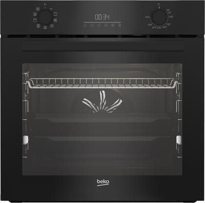 Beko BBIS17300BSEA - Inbouwoven - Zwart - Grill - 72 L - Hydrolyse reiniging - A+ label - Kinderslot