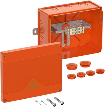 Spelsberg WKE 6 - 5 x 6q Aftakkast (l x b x h) 250 x 200 x 120 mm Oranje IP66 1 stuk(s)