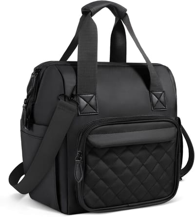 Thijox - Geïsoleerde Lunchtas 20L voor Mannen en Vrouwen, Grote Koeltas met Brede Opening, Lekvrije Lunchbox met Meerdere Vakken, Verstelbare Riem voo