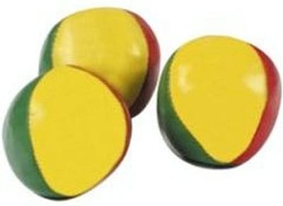 6x Gekleurde jongleerballetjes - Speelgoed - Circus