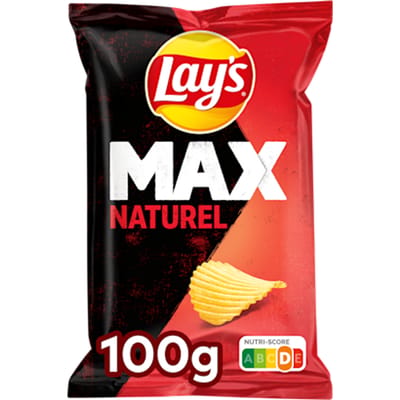 Max Ribbel Chips Naturel