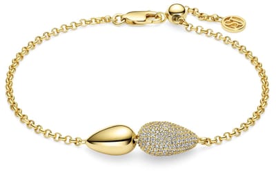 SIF JAKOBS JEWELLERY GOCCIA DUE BRACELET SJ-B2589-CZ-YG