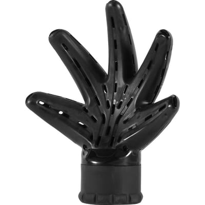 Professioneel Kappersgereedschap Zwart Plastic Handvorm Haardroger Diffuser Accessoire black