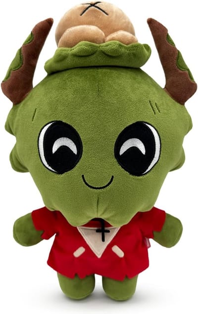 Pluche Knuffel Amdusias uit Cult of The Lamb - 23cm Zacht Verzamelobject