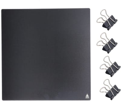 Dailygoods- Glasplaat Hittebestendig tot 400°C - 3D-Printer Platform - Gehard Glas - Microporeuze Coating - Compatibel met CR10 V2 - Hoge Betrouwbaarheid - Bouwplaat