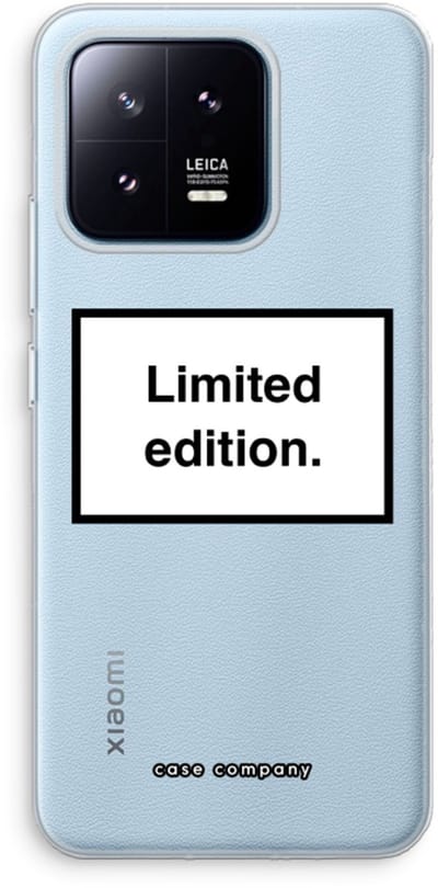 Case Company® - Hoesje geschikt voor Xiaomi 13 Pro hoesje - Limited edition - Soft Cover Telefoonhoesje - Bescherming aan alle Kanten en Schermrand