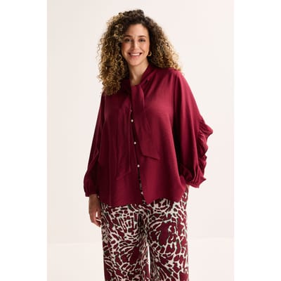 Blouse Met Strik