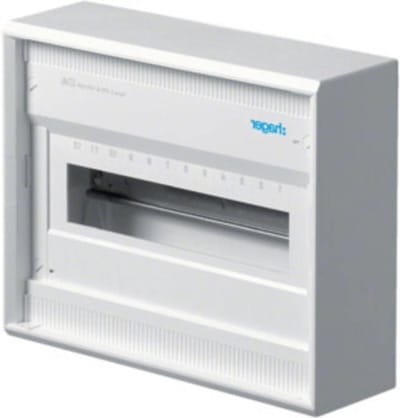 Distributiepaneel - Zekeringkast - Elektrische Installatie - Voldoet aan DIN normen - 6 Circuits - Wit