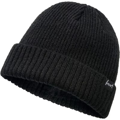 FORVERT - Sundance Beanie Muts - Zwart