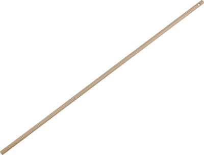 Buemag Bezemsteel universeel - hout - 130 cm - D24 mm - ophang oog