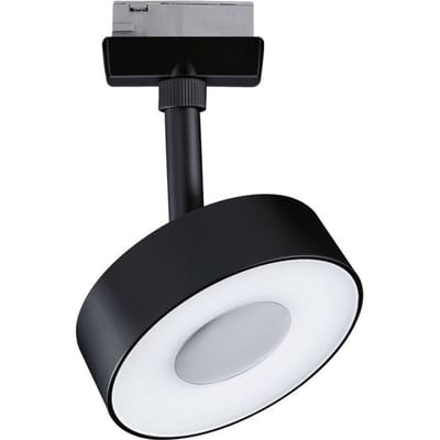 Paulmann URail Circle spot white switch zwart