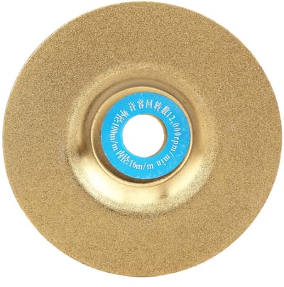 Dailygoods- Diamantschijf 100 mm - Snelle Snijd/schuur prestaties - Geschikt voor Metaal/Hout/Steen - Duurzaam en sterk - Ideaal voor slijpen/polijsten - Snijschijf