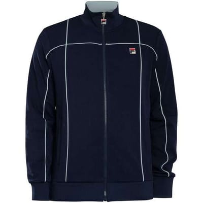 Trainingsjack Fila Armando trainingsjack met contrasterende biezen