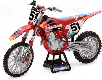 Modelmotorfiets 1/12 Schaal Crossmotor Race Replica