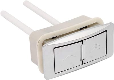 New Lon0167 80mmx45mmx53mm ABS Rechthoekige Dual Flush Toilet Watertank Drukknop(80mmx45mmx53mm ABS Rechteckform Dual f-lush WC Wassertank Drucktaste