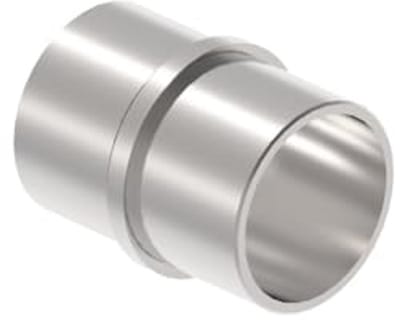 Buisverbinding met Middenbalk voor Stekfitting Ø42,4 mm