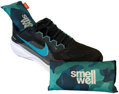 SmellWell - Active XL - schoenverfrisser - schoenendroger - geurvreter - stinkende schoenen - schoenverzorging - Camo Green